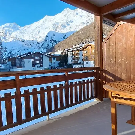 Grosses Moos 22 - Spacious 2-bedroom Flat With 아파트 Saas Fee